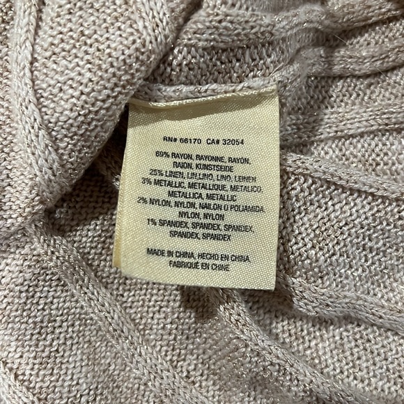 Moth / Anthropologie Gold Flecked Sweater Tank - Small - Picture 4 of 4